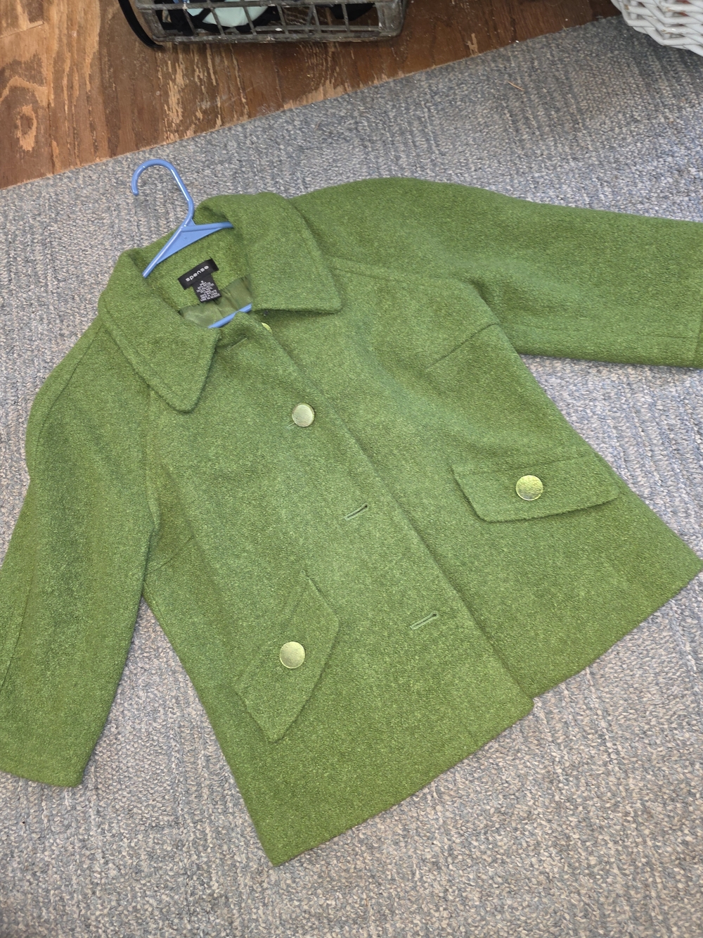 Spense Wool Blend Pea Coat